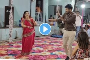 video viral : sanskari dance of sanskari couple