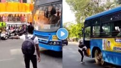Video : पुण्याचं नाव खराब करू नका! शूजची लेस बांधण्यासाठी तरुणाने थांबवली पीएमटी बस, व्हिडीओ पाहून कोणालाही येईल संताप
