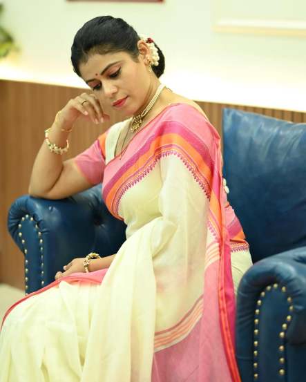 Ashvini Mahangade Saree Look Photoshoot