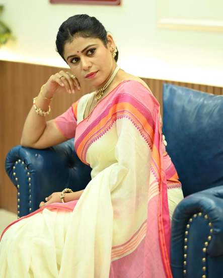 Ashvini Mahangade Saree Look Photoshoot