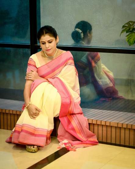 Ashvini Mahangade Saree Look Photoshoot