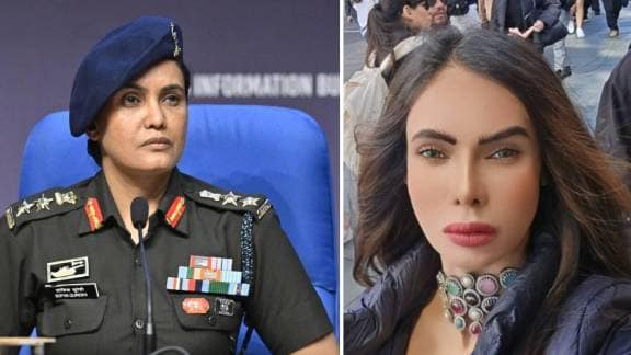 Colonel Sofiya Qureshi Sister Dr Shyna Sunsara