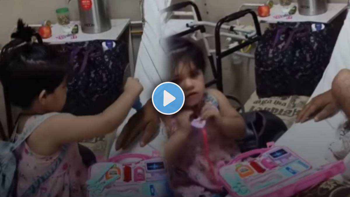 Daughter and father viral video