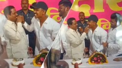 विधानसभा उपाध्यक्ष अण्णा बनसोडे यांचं गुन्हेगारासोबत बर्थडे सेलिब्रेशन, स्पष्टीकरण देताना म्हणाले…