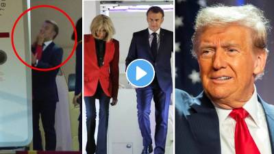 पत्नीची चापट खाल्ल्यानंतर फ्रान्सच्या अध्यक्षांना डोनाल्ड ट्रम्प यांचा सल्ला, म्हणाले…