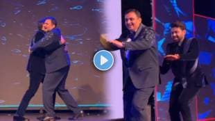 Father and son dance video
