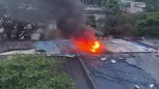 Fire breaks out at a pharma company warehouse in Andheri Mumbai