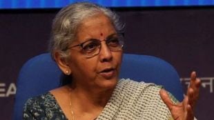 Nirmala Sitharaman chairing a cybersecurity readiness meeting with Indian banks and financial institutions