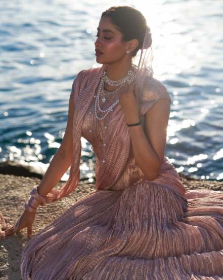 Janhvi Kapoor', Sridevi, Cannes 2025 debut look