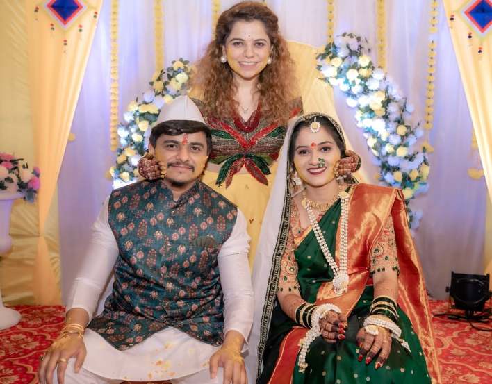 Kartiki Gaikwad Pise Brother Haladi Ceremony
