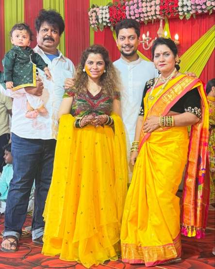 Kartiki Gaikwad Pise Brother Haladi Ceremony