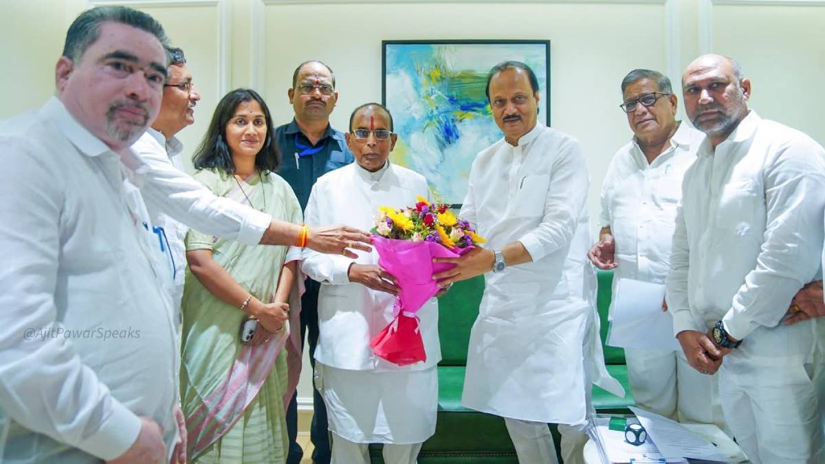 Khatgaonkar Ajit Pawar meeting news in marathi