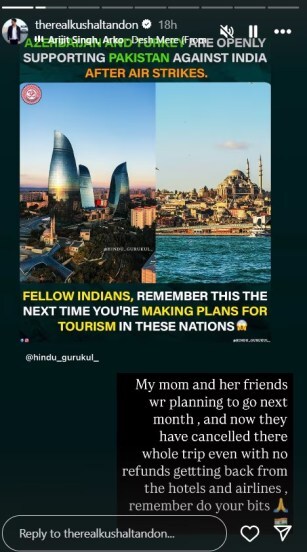 Kushal Tandon Mother Cancelled Turkey Trip