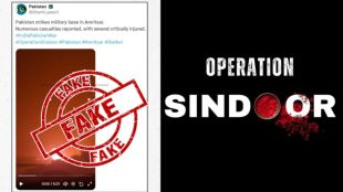 after indias operation sindoor pakistan strike military base in amritsar is false fact check marathi news