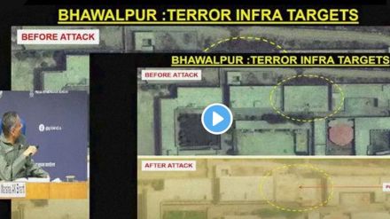 Operation Sindoor Indian army share before and after India missile struck key terror camps in Pakistan