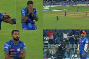 GT beat MI by 3 Wickets Rahul Tewatia Gerald Kotezee Last Over Deepak Chahar Gujarat Table Topper