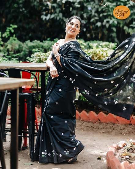 Madhurani Gokhale Blue One Piece Dress