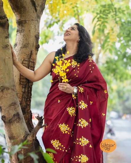 Madhurani Gokhale Saree Look
