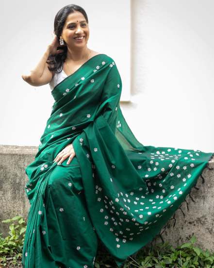 Madhurani Gokhale Saree Look
