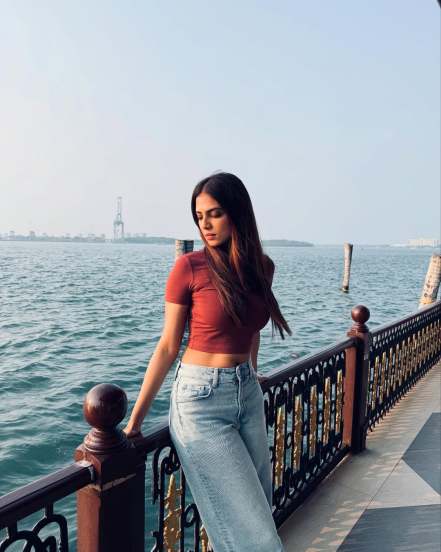 Malavika Mohanan Kerala Vacation