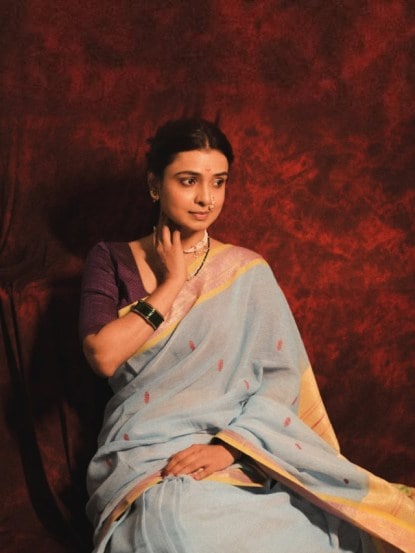Mayuri Deshmukh Mul Cotton Paithani Saree
