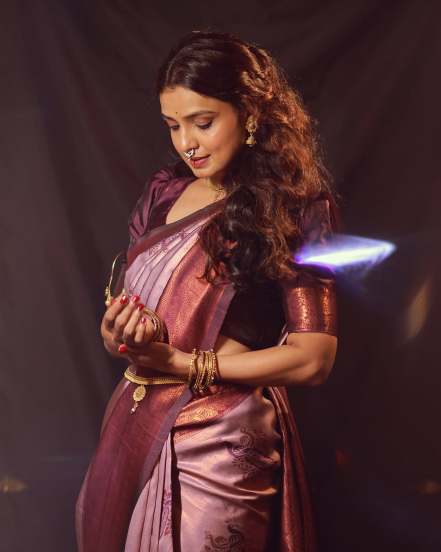 Mayuri Deshmukh South Indian Saree Look