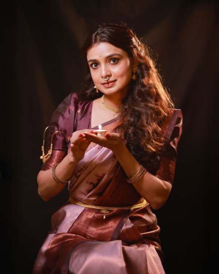 Mayuri Deshmukh South Indian Saree Look