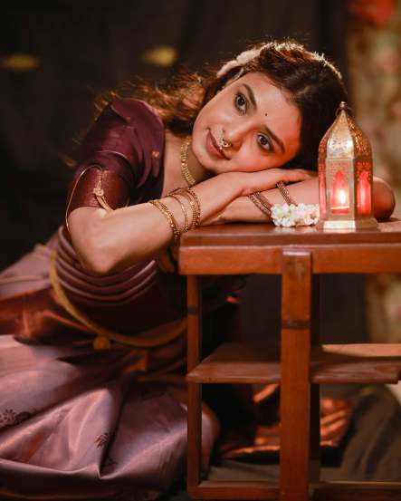Mayuri Deshmukh South Indian Saree Look