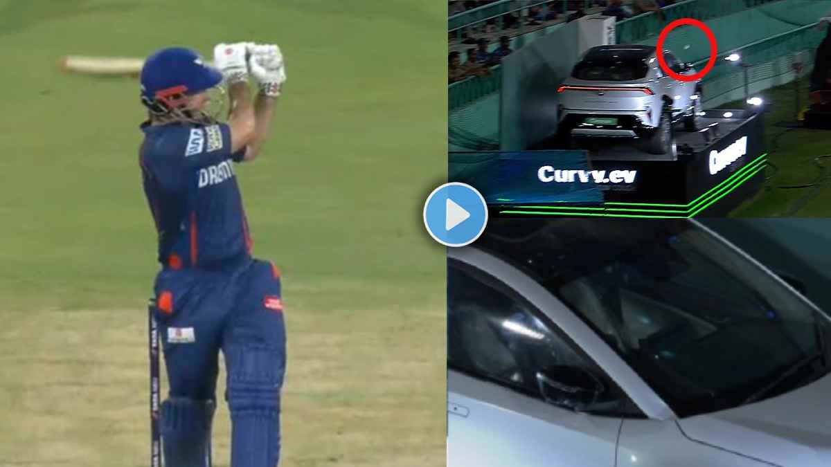 LSG vs SRH: मिचेल मार्शचा ५ लाखाचा एक षटकार, सिक्स थेट कारवर जाऊन आदळला; VIDEO व्हायरल