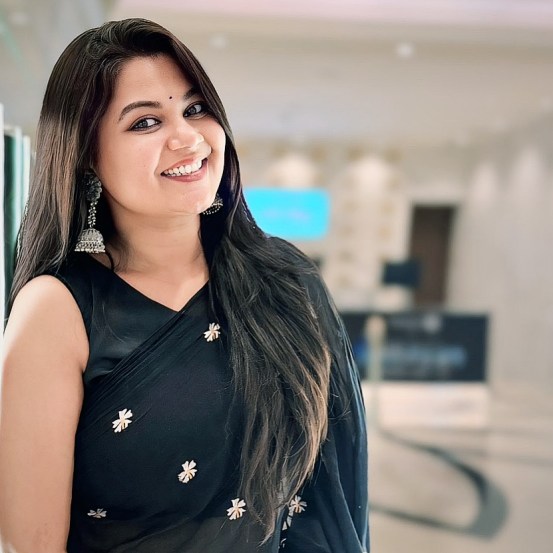 Namrata Sambherao Green Saree Look