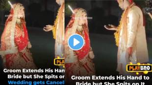 Groom extends his hand to bride but she spits on it wedding gets cancelled