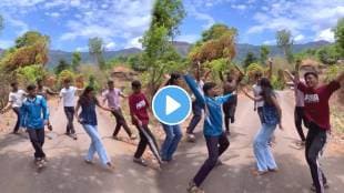 viral video of friends danced on marathi song