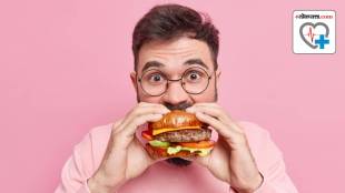 eating food in a fast way