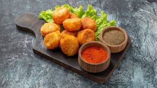 Make soyabean nuggets for kids
