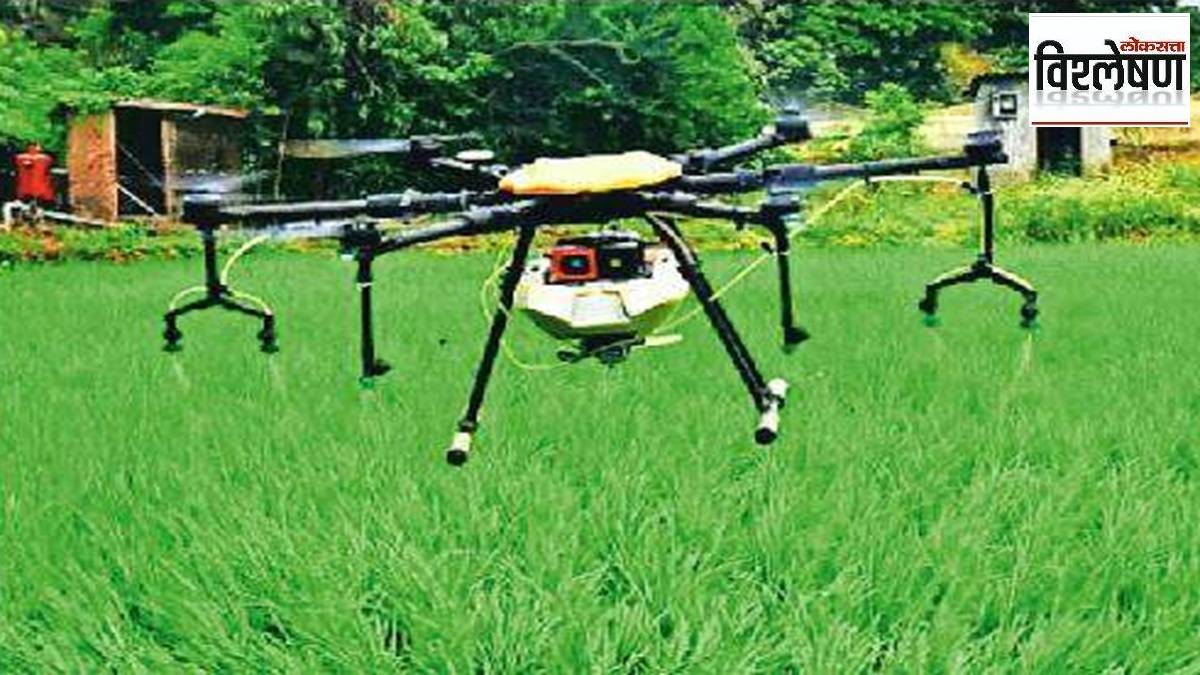 satellites , crop damage, compensation, loksatta news,