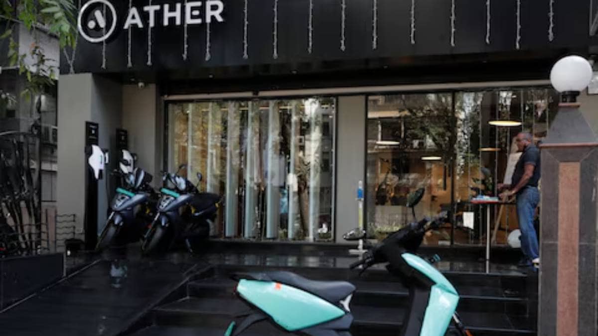Ather Energy , Ather Energy listed, premium ,