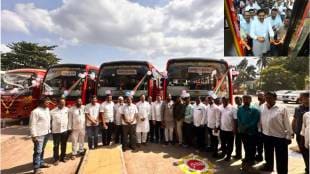 islampur depot has received five new buses and the buses have been inaugurated twice
