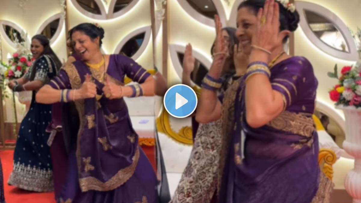 aunty dance on bhojpuri song