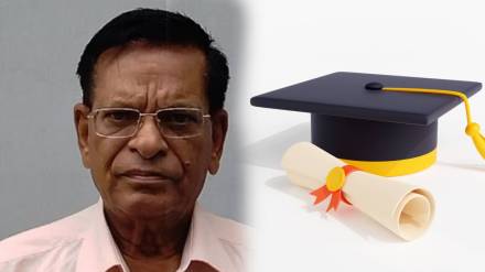 Dr.Milkhi Ram achieved 22 degrees and 11 diplomas by the age of 73