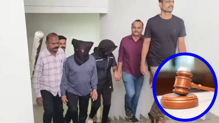 Hagawane father-son, police custody ,