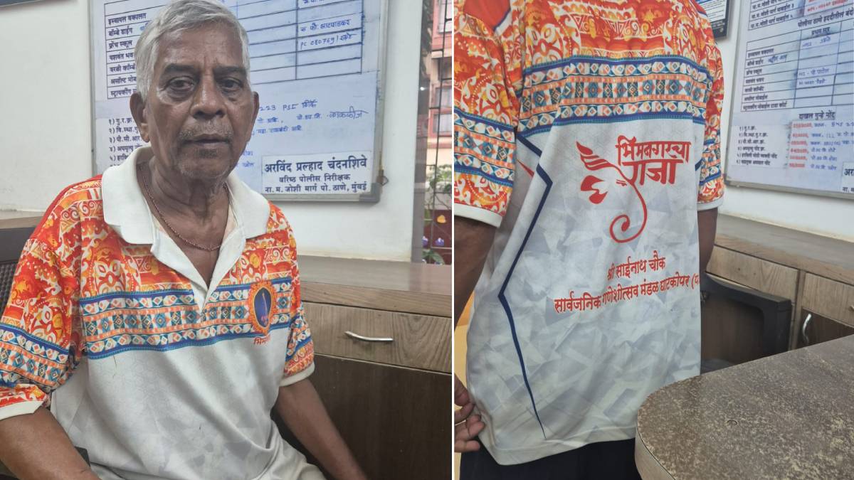 Missing father found , Ganesh utsav Mandal,