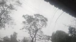 कर्जत शहरात मुसळधार पावसाचा कहर; शेतकऱ्यांचे नुकसान, शहरातील मुख्य रस्त्याला नदीचे स्वरूप