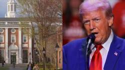 Donald Trump : डोनाल्ड ट्रम्प यांचं हार्वर्ड विद्यापीठाबाबत पुन्हा भाष्य; म्हणाले, “विदेशी विद्यार्थ्यांची संख्या…”