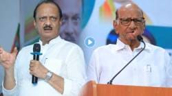 Sharad Pawar : दोन्ही राष्ट्रवादी एकत्र येणार असल्याची चर्चा, शरद पवारांची तीन शब्दांत प्रतिक्रिया; म्हणाले, “मला…”