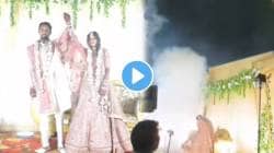 “अशी वेळ कुणावरही येऊ नये” लग्न लागतच उडवलेला फटाका नवरदेवाच्या डोक्यात येऊन फुटला; VIDEO पाहून धक्का बसेल