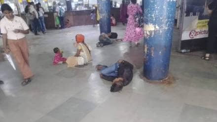 Vagrants and beggars have increased around Thane railway station key Central Railway hub