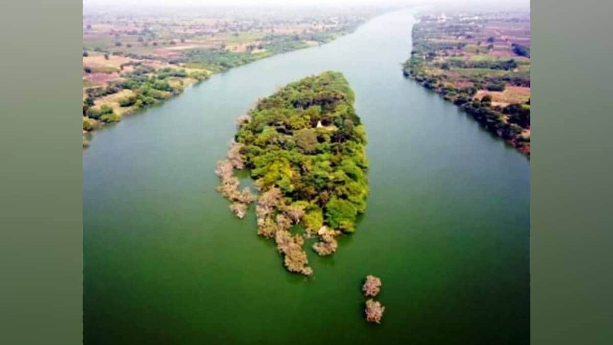 parbhani jambhul bet island in godavari river