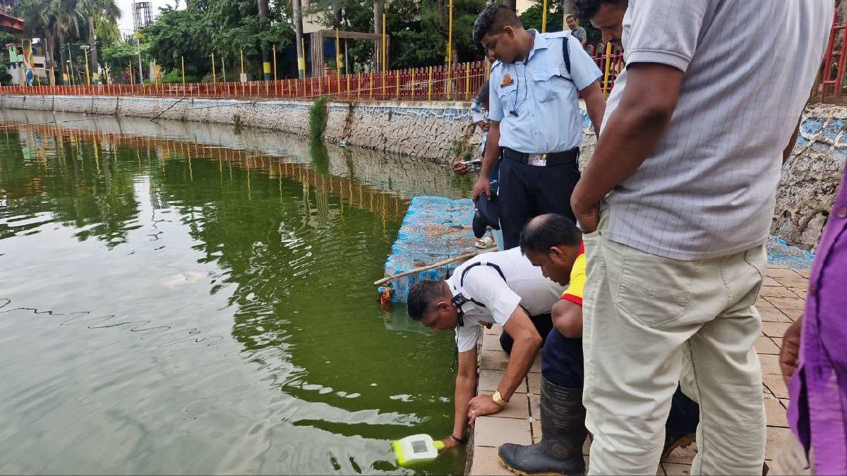 27 year old youth drowned in Virar s Totale Lake fire brigade continues search efforts