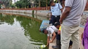 27 year old youth drowned in Virar s Totale Lake fire brigade continues search efforts