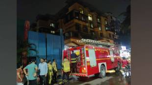 Fire erupted in closed room first floor Shah Complex One Sanpada